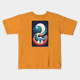 8th Sense Surf and Sunset Kids T-Shirt